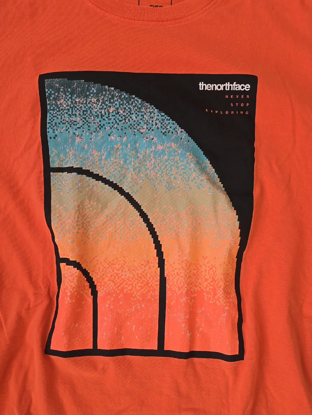 The North Face | Coral-Orange Logo Tee